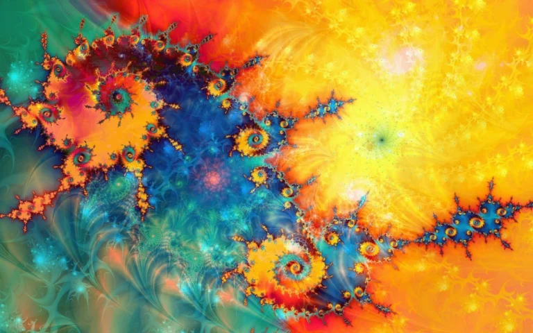Fractal spiral Image